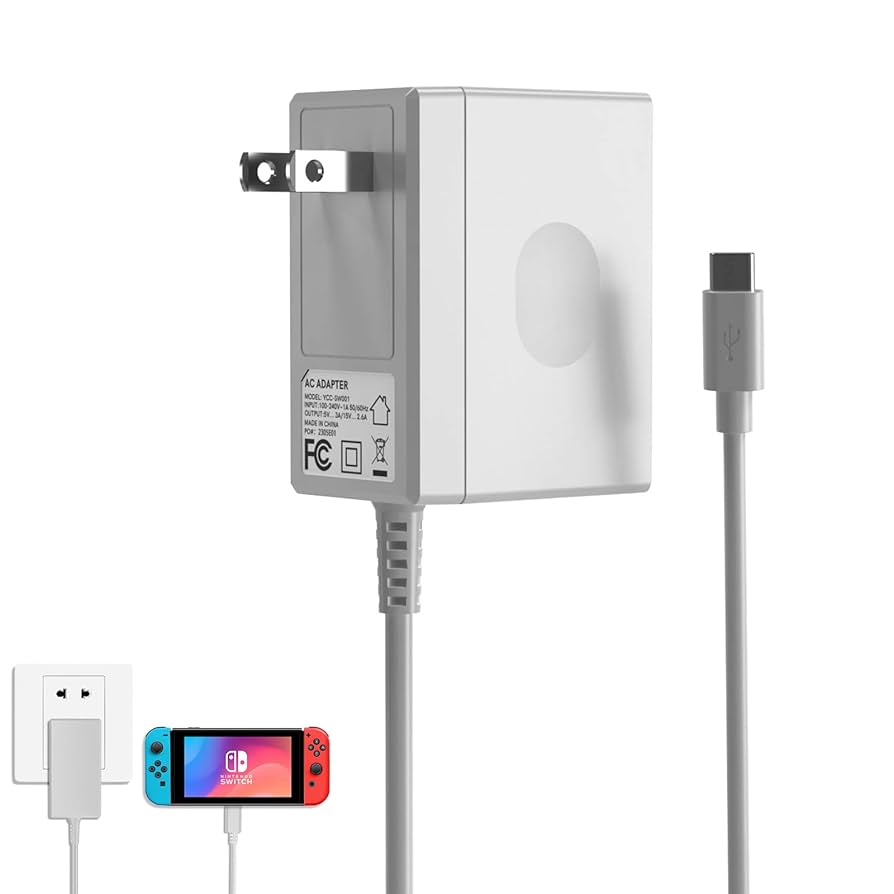 Amazon.com: YCCSKY Charger for Nintendo S-Witch,39W AC